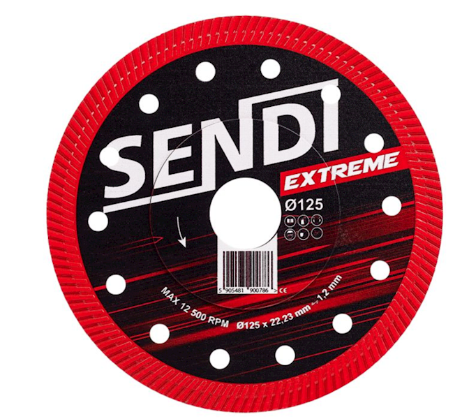 TARCZA SENDI EXTREME 125MM