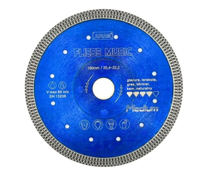 TARCZA FLIESE MUSIC 180MM ADIAM