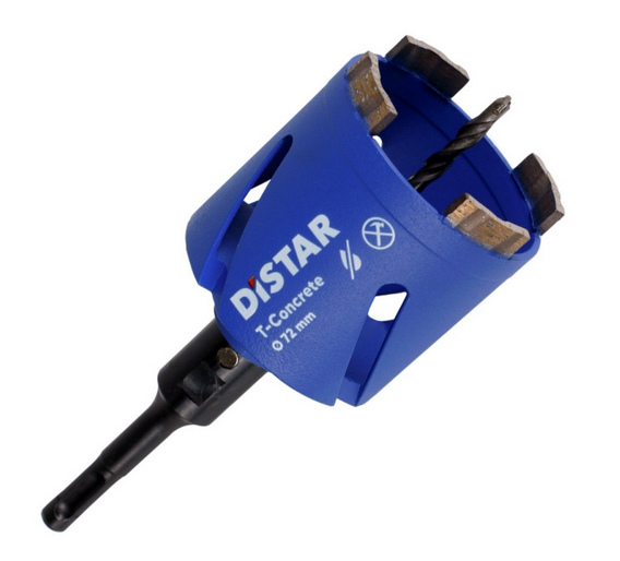 DiSTAR OTWORNICA 72mm DDS-W T-CONCRETE / SDS +