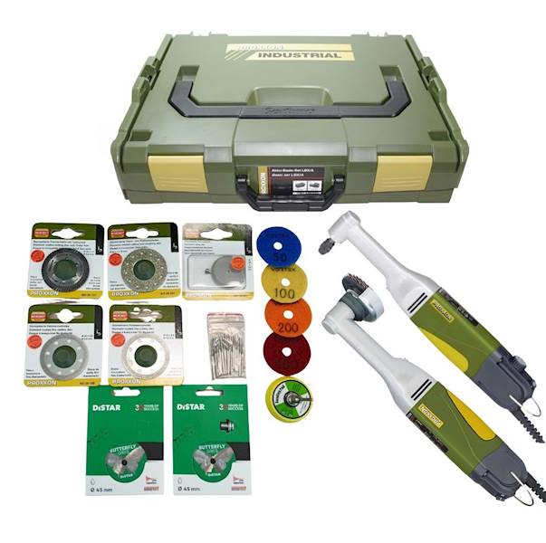 PROXXON SZLIFIERKA+WIERTARKA ELEKTR. MEGA ZESTAW