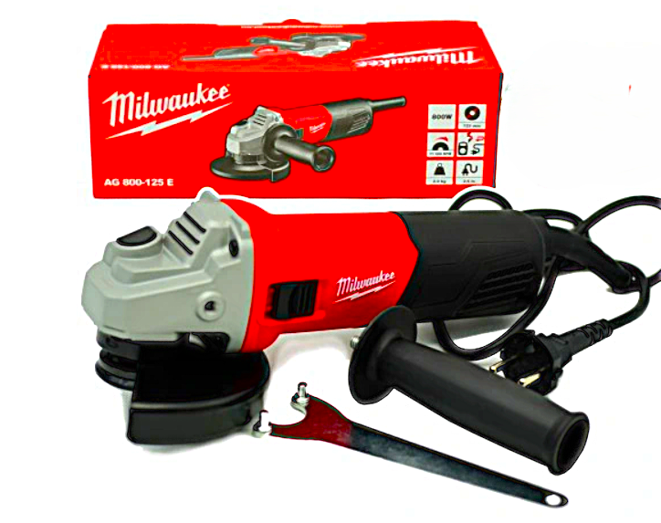 SZLIFIERKA KĄTOWA MILWAUKEE AG800-125E