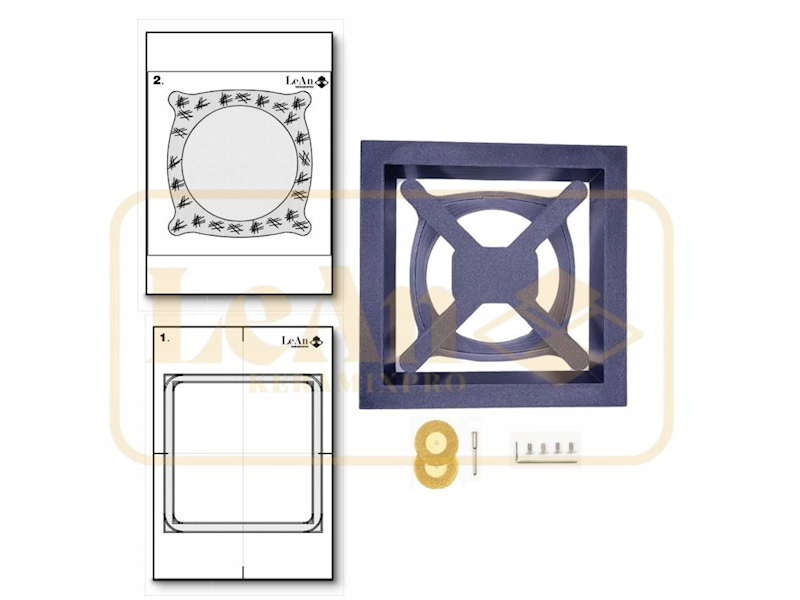 UKRYTA WENTYLACJA POD PŁYTKI FI125 BAT PRESO