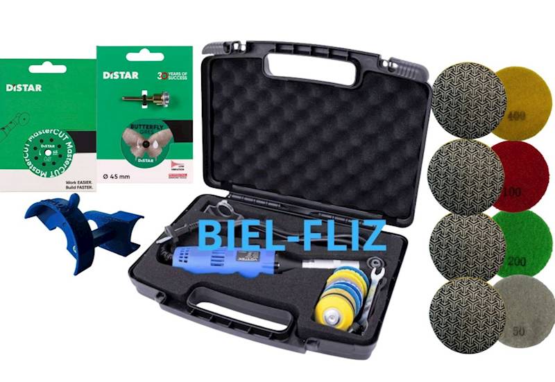 MINI SZLIFIERKA KĄTOWA 550W VORTEX+AKCESORIA