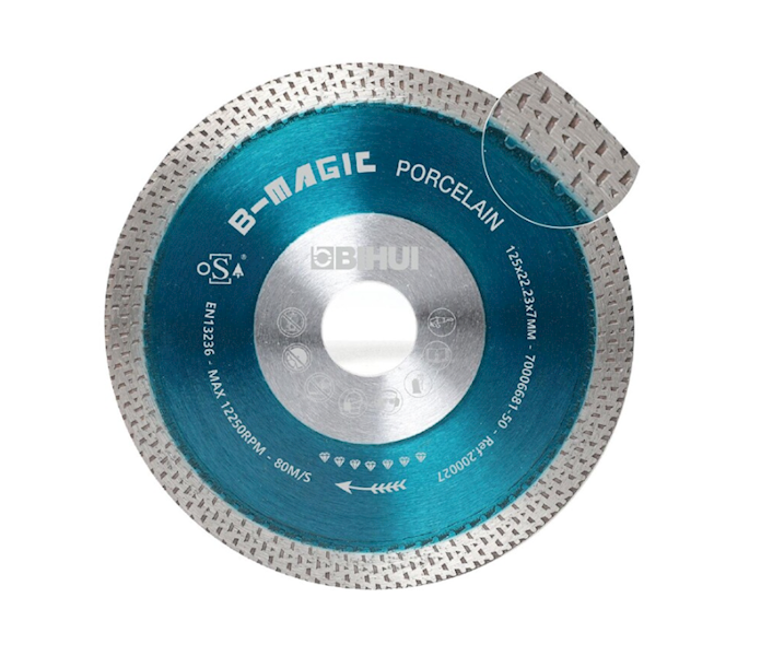 TARCZA B-MAGIC DO PORCELANY 125MM BIHUI