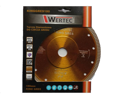 TARCZA KING GRES 180MM DO CIĘCIA GRESU