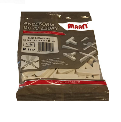 KLINY DYSTANSOWE DO GLAZURY 11X11X30MM