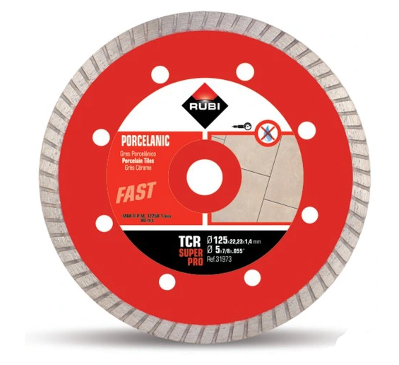 TARCZA RUBI TCR 125MM SUPEPRO