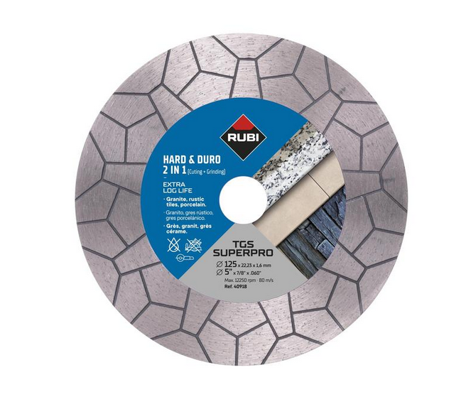 TARCZA RUBI TGS 125 SUPERPRO