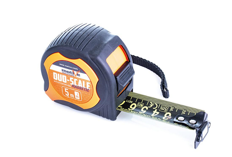 MIARKA ZWIJANA DUO-SCALE 5M MOTIVE MAGNETIC