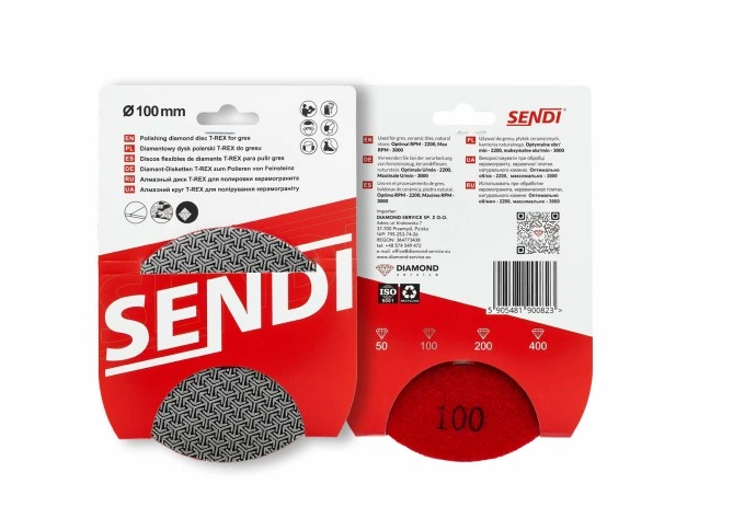 PAD DYSK POLERSKI T-REX SENDI GR.100