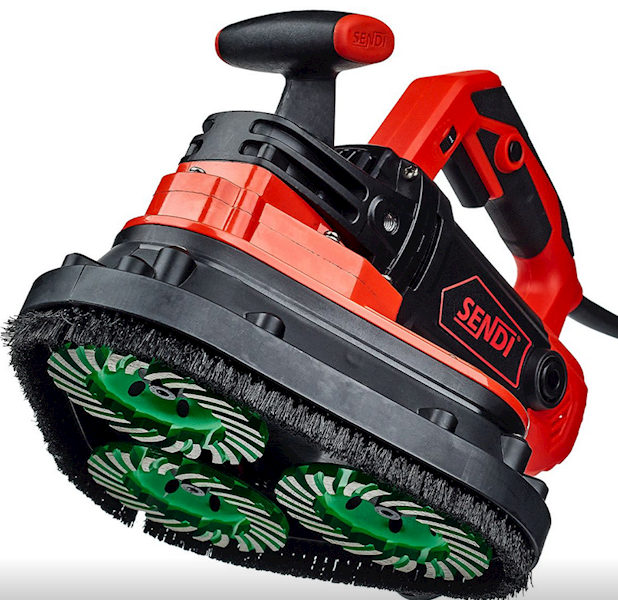 SZLIFIERKA DO BETONU SENDI TRIPPLE GS