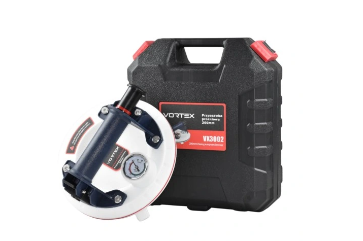 PRZYSSAWKA PRÓŻNIOWA Z MANOMETREM 200MM VORTEX