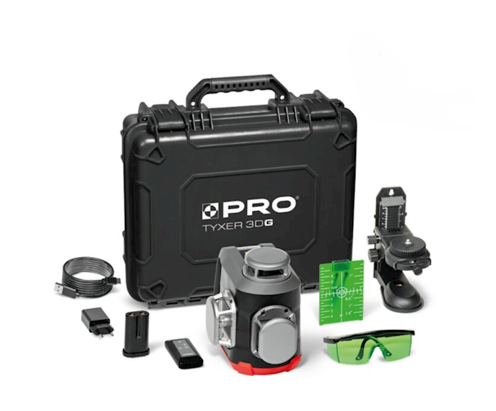LASER TYXER 3DG ZESTAW PLUS PRO