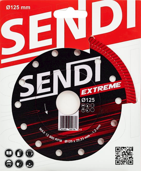 TARCZA SENDI EXTREME 125MM
