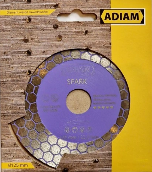 TARCZA SPARK 125MM ADIAM