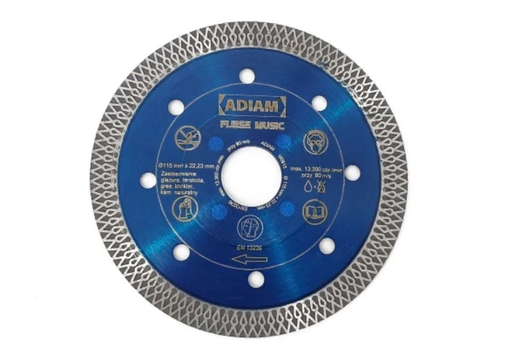 TARCZA FLIESE MUSIC 115MM ADIAM