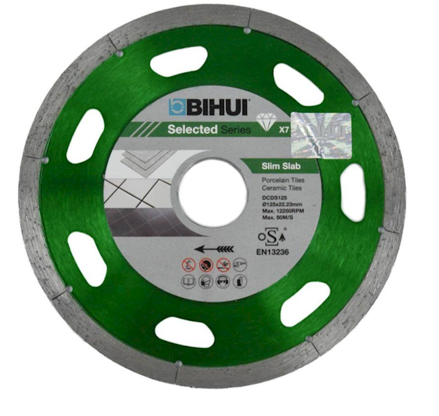 TARCZA SLIM SLAB 125MM BIHUI