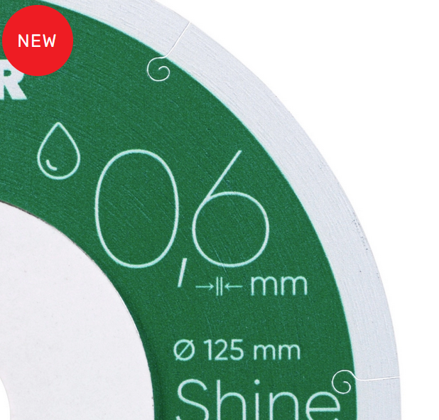 DIAMENTOWA TARCZA 1A1R 125x0,6x22,23 SHINE