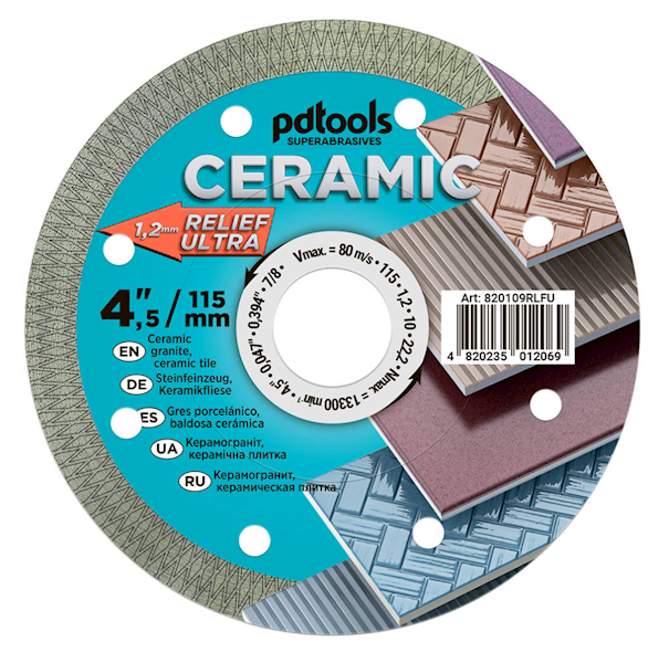 TARCZA 1A1R 115MM RELIEF ULTRA PDTOOLS