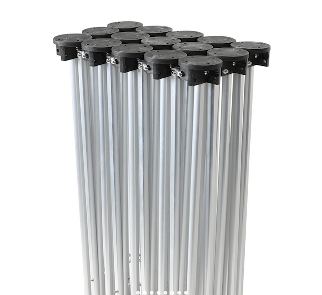 STÓŁ GLAZURNICZY SKŁADANY BIHUI 221x113x73