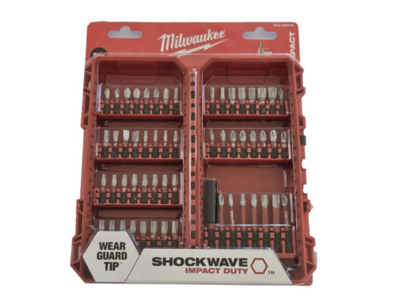 ZESTAW BITÓW UDAROWYCH 56SZT MILWAUKEE 