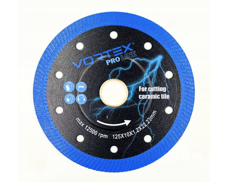 TARCZA TURBO PRO LINE 125MM VORTEX