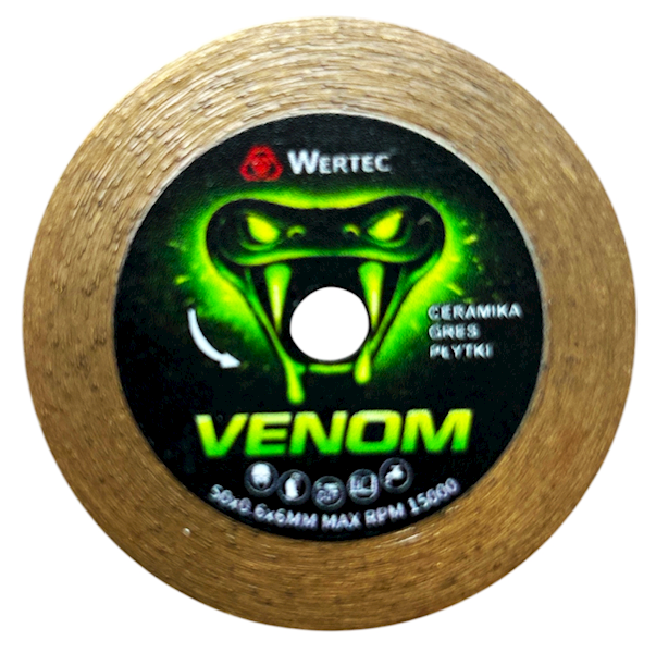 TARCZA DIAMENTOWA 50*6*0.4*0.6*6mm VENOM50