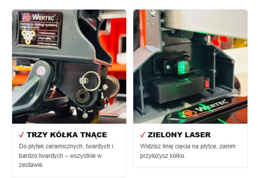 PRZECINARKA TitanCut 1200mm WERTEC