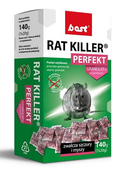 Rat Killer PERFEKT gran.140g