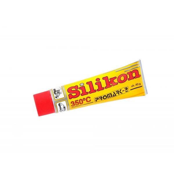 Silikon wysokotemp.350C czarny 40g