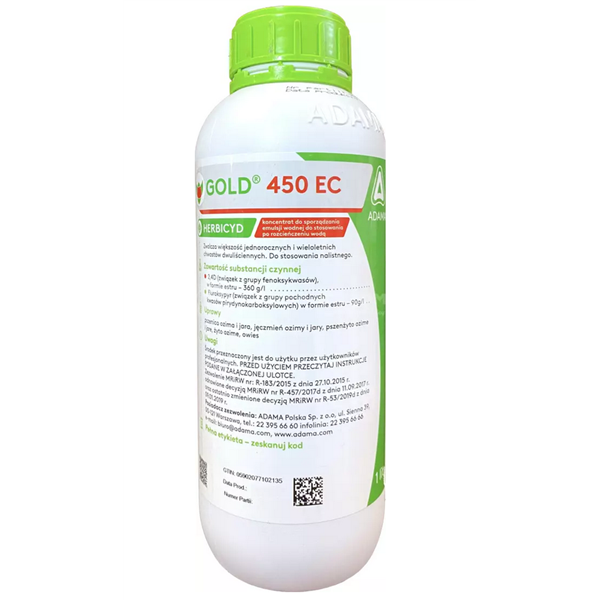 Gold  450 EC 1l     Fluoksypyr,  2.4D