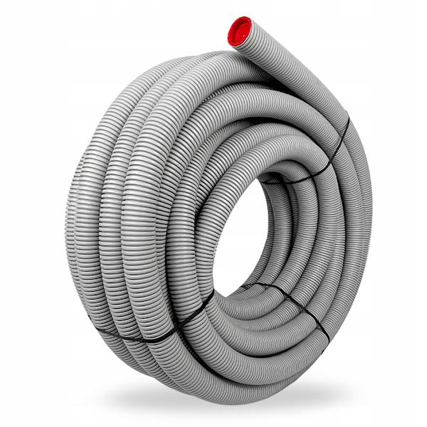 Rura profi-air classic szara w zwojach NW 63 - 50 m 78363805