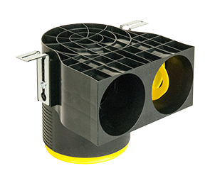 Podejście 90° do anemostatu profi-air classic krótkie DN 125 - 2x NW 90 78390382