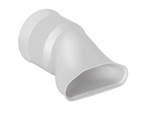 Przejściówka profi-air tunnel/classic 132x52 mm - rura NW 75