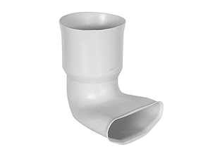 Kolano przejściówka 90° profi-air tunnel/classic 132x52 mm - rura NW 90