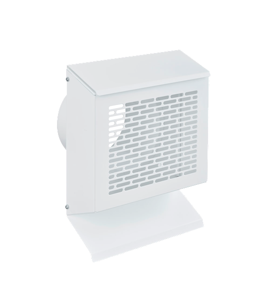 Kratka czerpni/wyrzutni do ścian zewnętrznych profi-air, DN 160, stal, biel