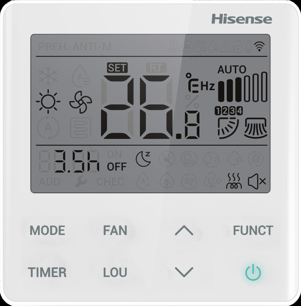 Sterownik przewodowy YXE-E01U(E)