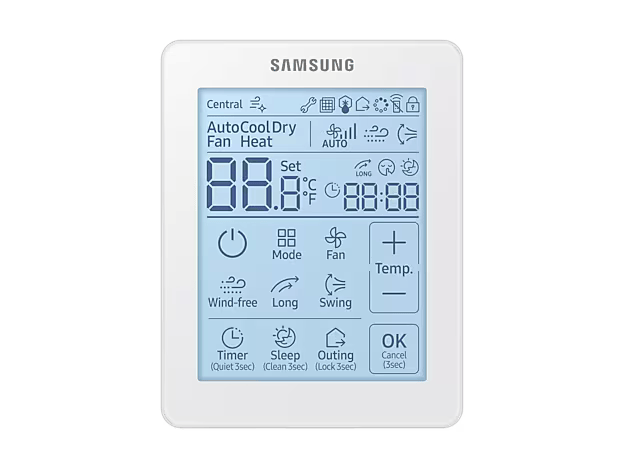 Samsung Sterownik dotykowy prosty (przewodowy) MWR-SH11N
