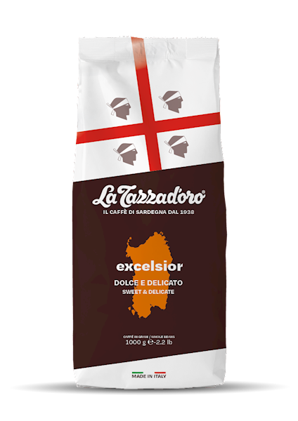Kawa Ziarnista La Tazza d'oro Excelsior 80/20 1KG.