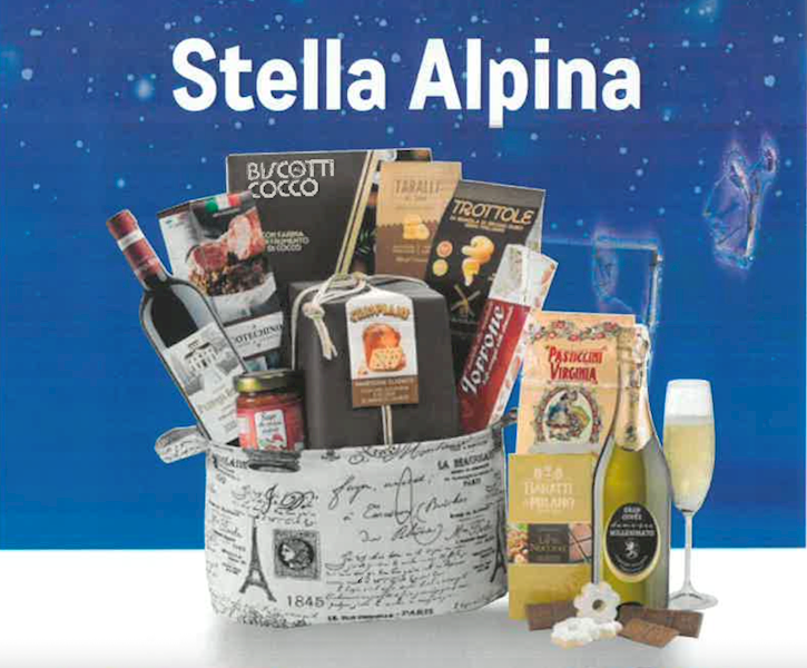 Cesto Stella Alpina