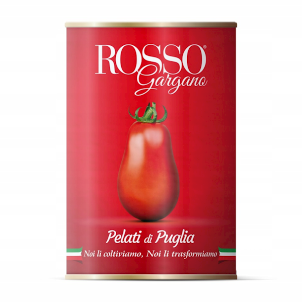 .Pomodori Pelati Rosso Gargano 400g.
