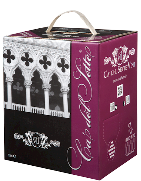 Bag in Box Rosso IGT Ca`Del Sette 5l (CPW)