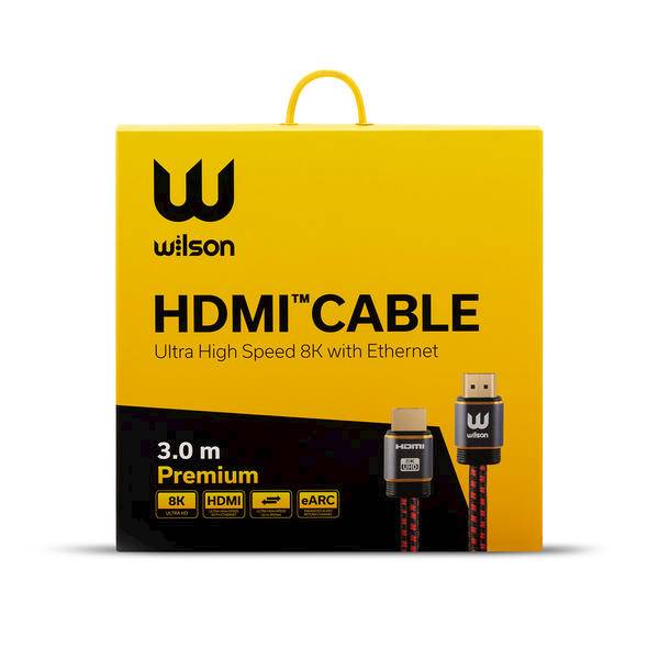 KABEL HDMI WILSON PREMIUM 8K - 3.0M