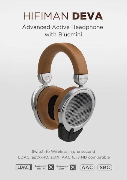 SŁUCHAWKI HIFIMAN DEVA 3W1 BRĄZOWE