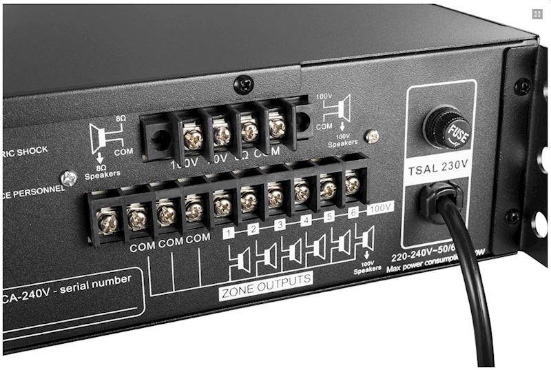 WZMACNIACZ  PA TAGA HARMONY TCA-240 100V