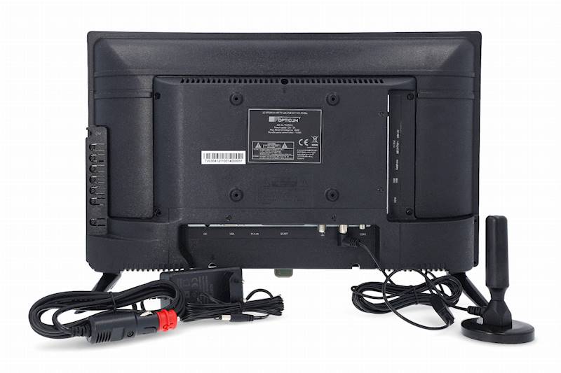 TELEWIZOR LED 19" OPTICUM TRAVEL DVB-T/T2 H.265/HEVC