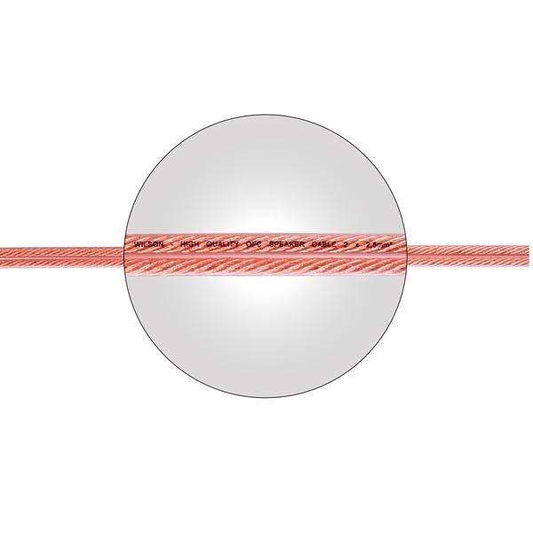 KABEL GŁOŚNIKOWY OFC WILSON 2.5 MM2