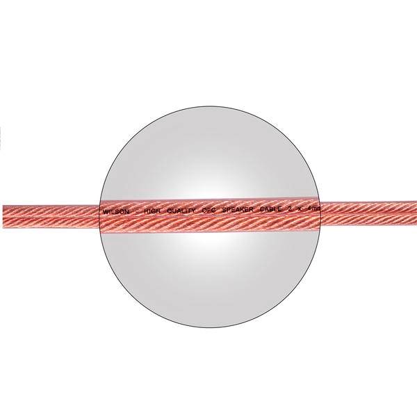 KABEL GŁOŚNIKOWY OFC WILSON 4.0 MM2