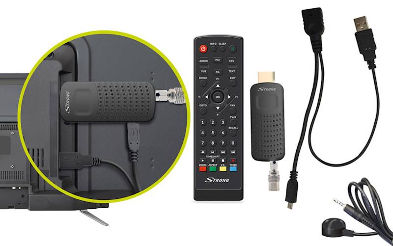 ODBIORNIK DVBT2/HEVC STRONG SRT82 76-4857-00