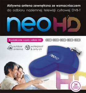 ANTENA DVBT-2 AX RED EAGLE  NEO HD ANT0085 COMBO